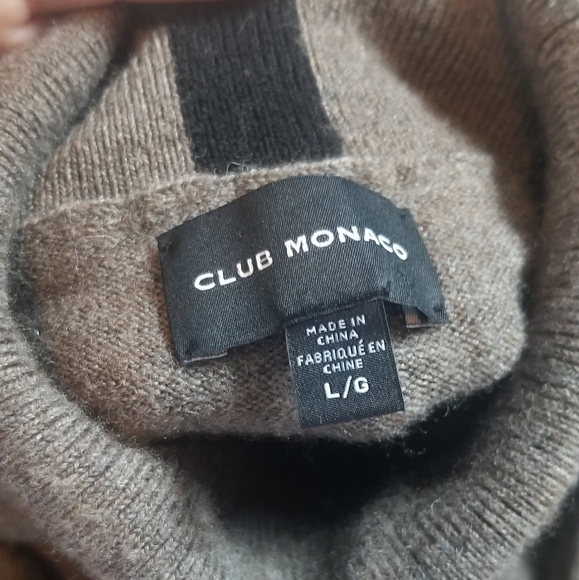 Club Monaco Chocolate Turtleneck - Picture 6 of 6